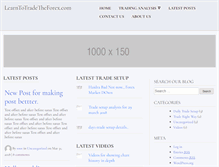 Tablet Screenshot of learntotradetheforex.com